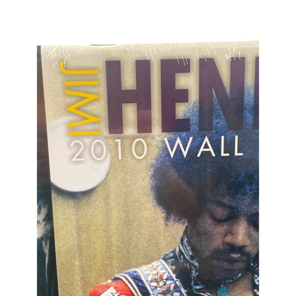 Authentic Jimi Hendrix 2010 Wall Calendar New Sealed Collectors Item Memorabilia - Picture 4 of 5